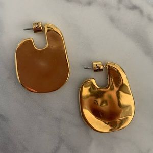 Jenny Bird Margo earrings. 14k gold dipped